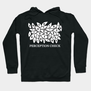 Perception Check (White) Hoodie